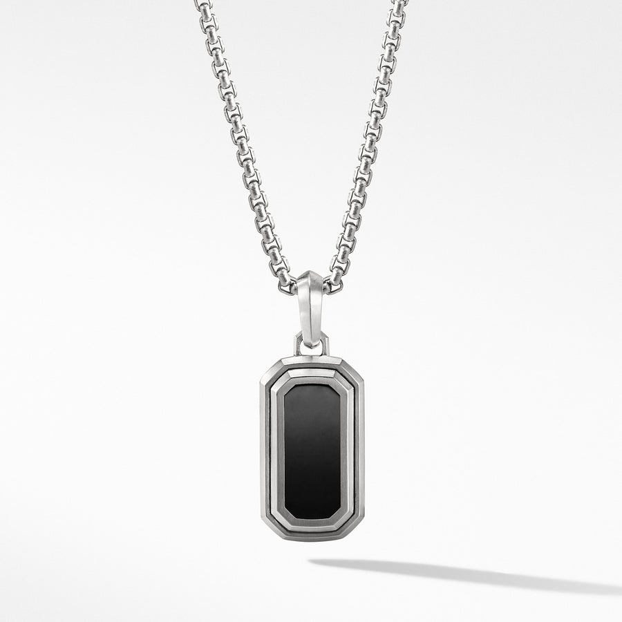 Deco Amulet with Black Onyx