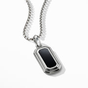 Deco Amulet with Black Onyx