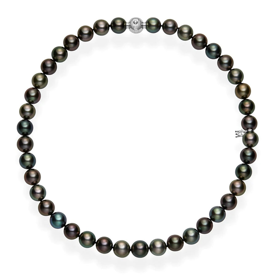 Black South Sea Cultured Pearl Strand Necklace
