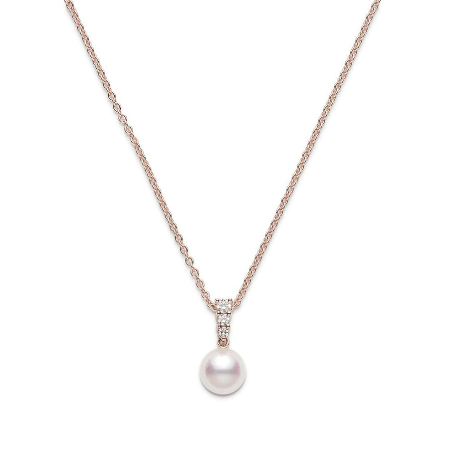 Morning Dew Akoya Cultured Pearl Pendant