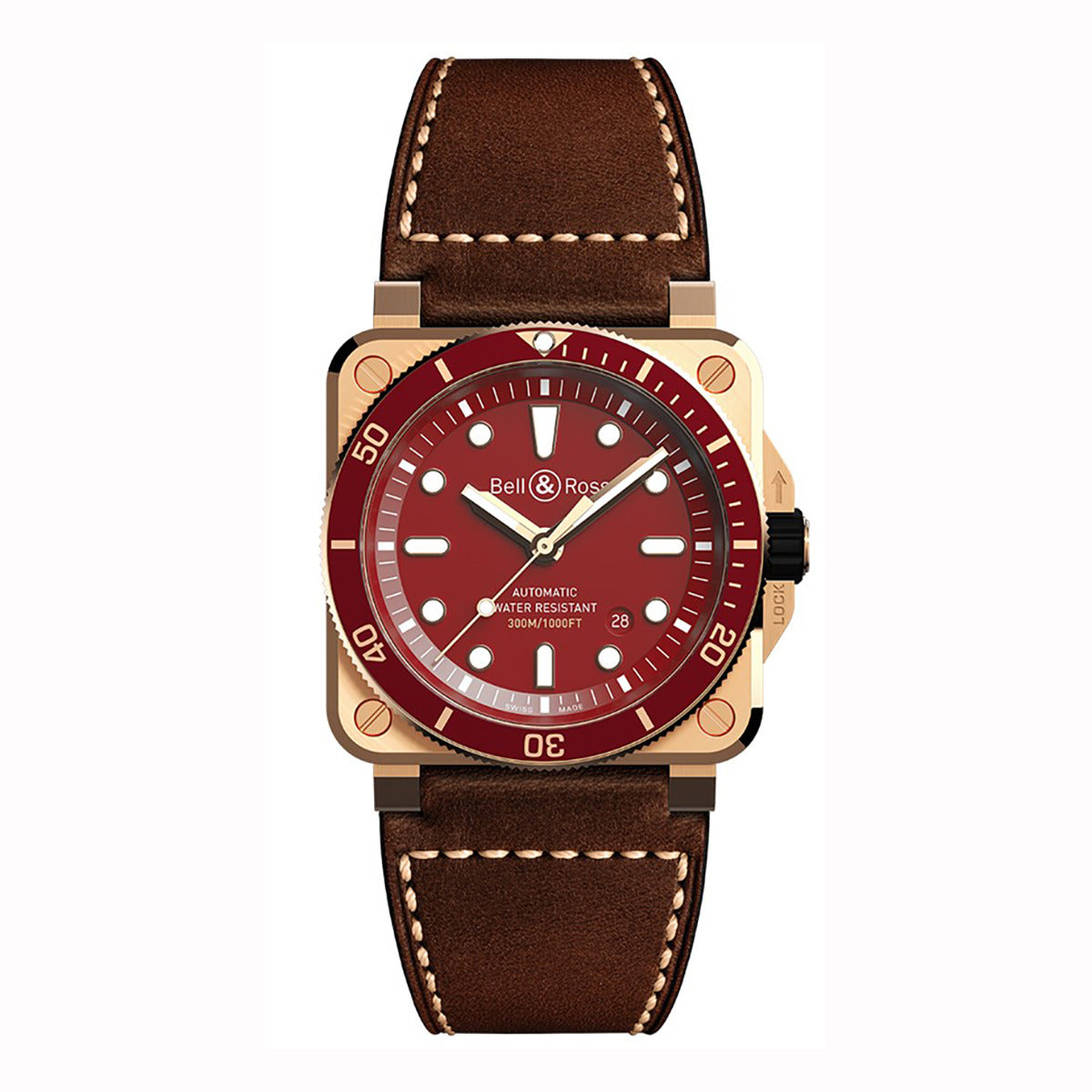 BR 03 92 Diver Red Bronze Schiffman s Jewelers