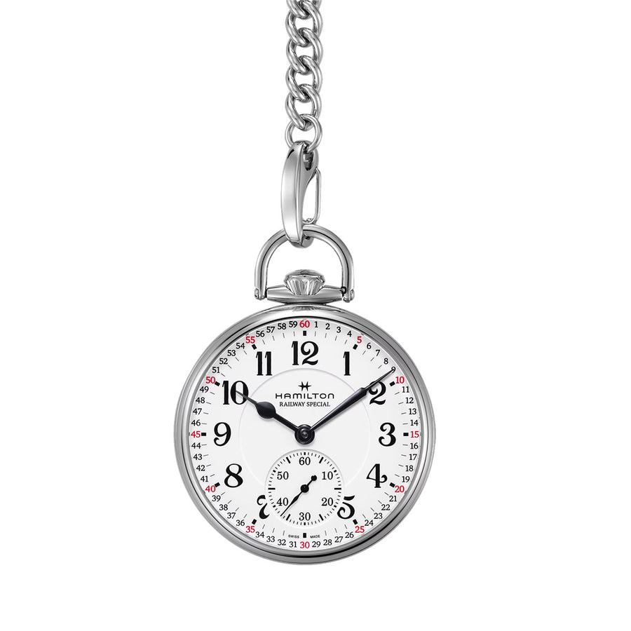 American Classic Railroad Mechanical Pocket Watch