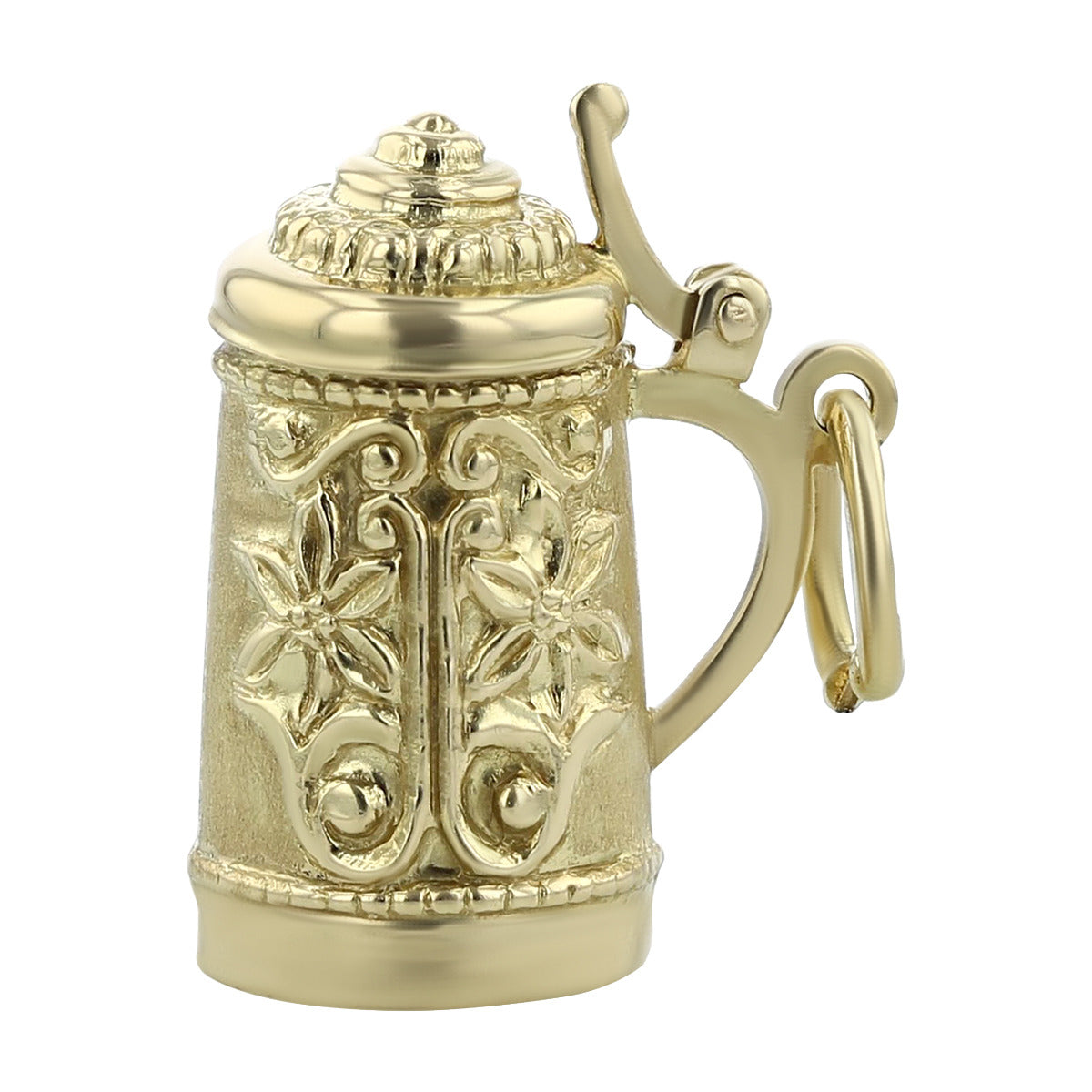 14k Yellow Gold Beer Mug outlets Charm