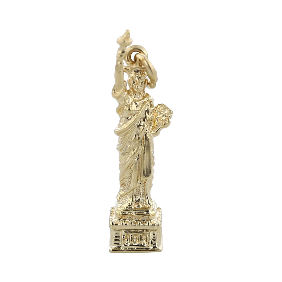 14K Gold Statue of Liberty 3-Dimensional Charm