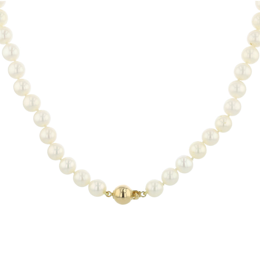 14K Cultured Pearl 18-Inch Strand Necklace