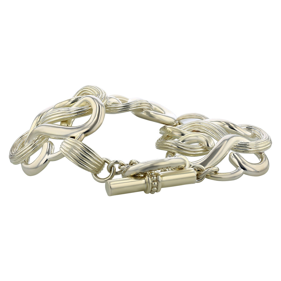 Slane Sterling Silver Interlocking Bracelet