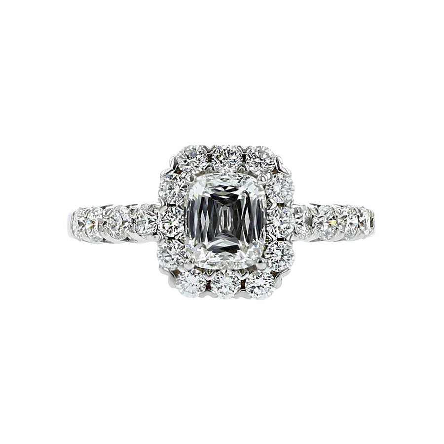 L'Amour Crisscut Diamond Engagement Ring