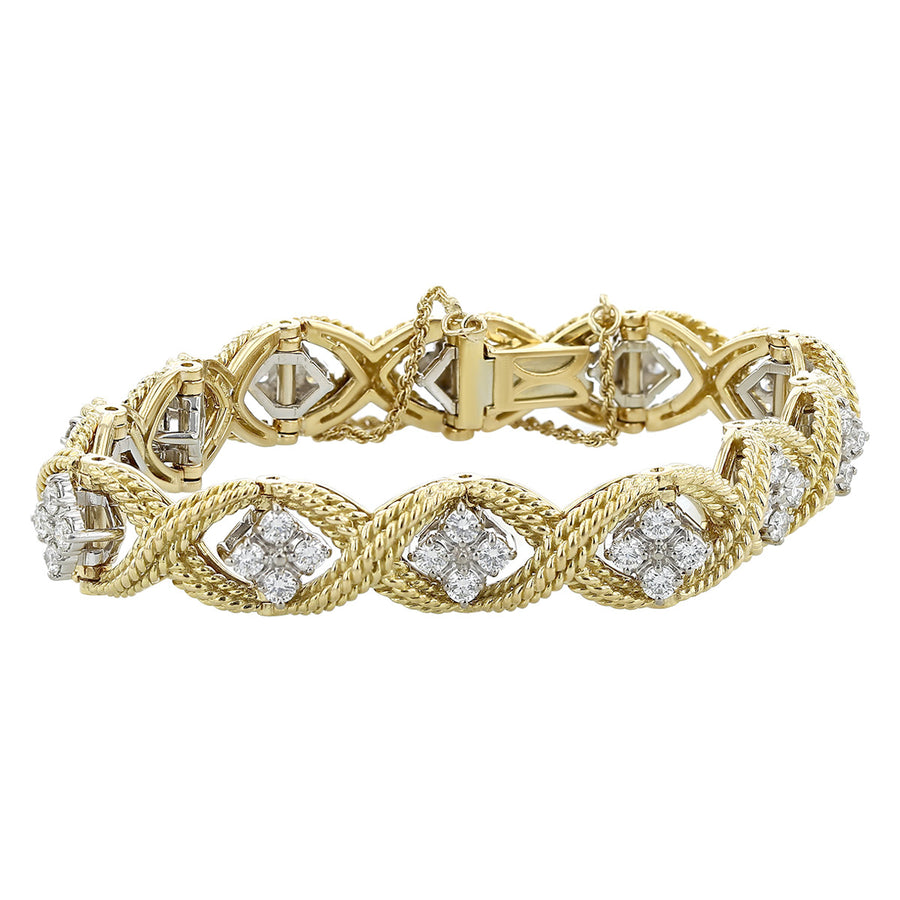 Jabel add a link diamond bracelet Clearance