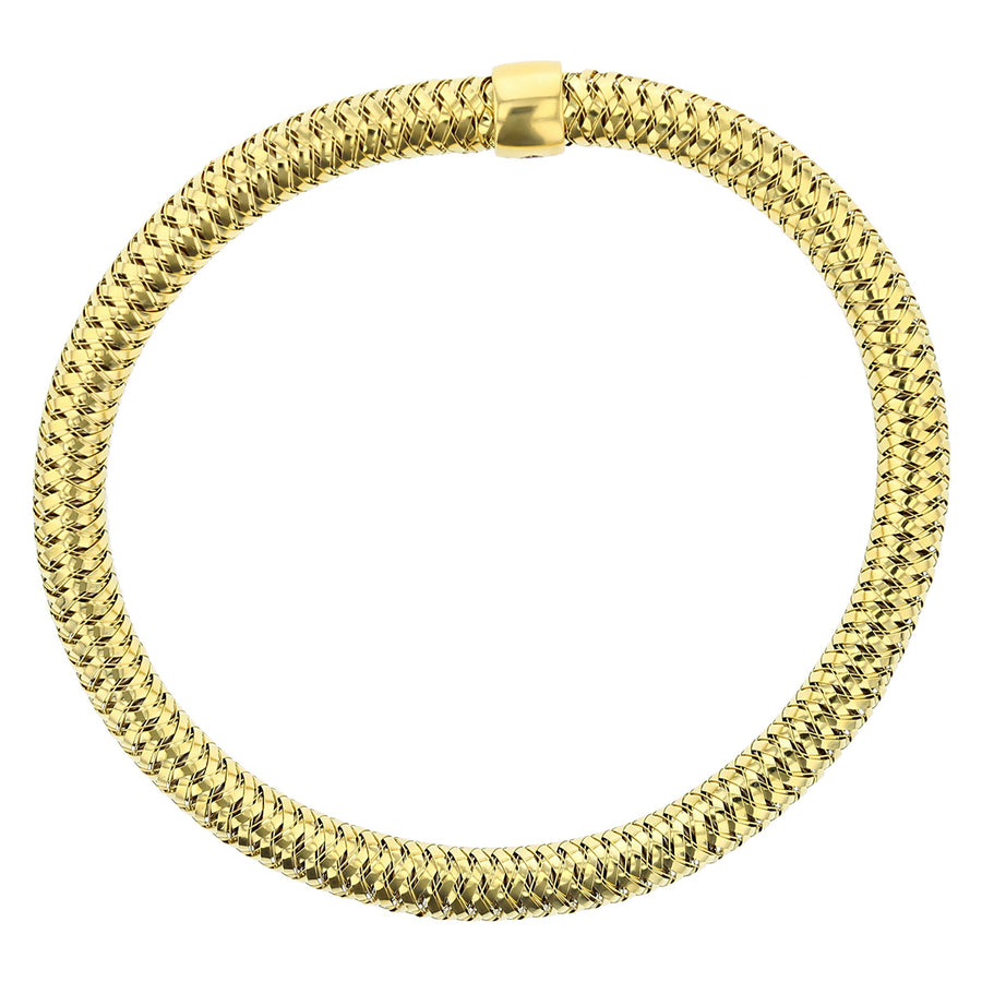 18K Yellow Gold Flexible Bracelet