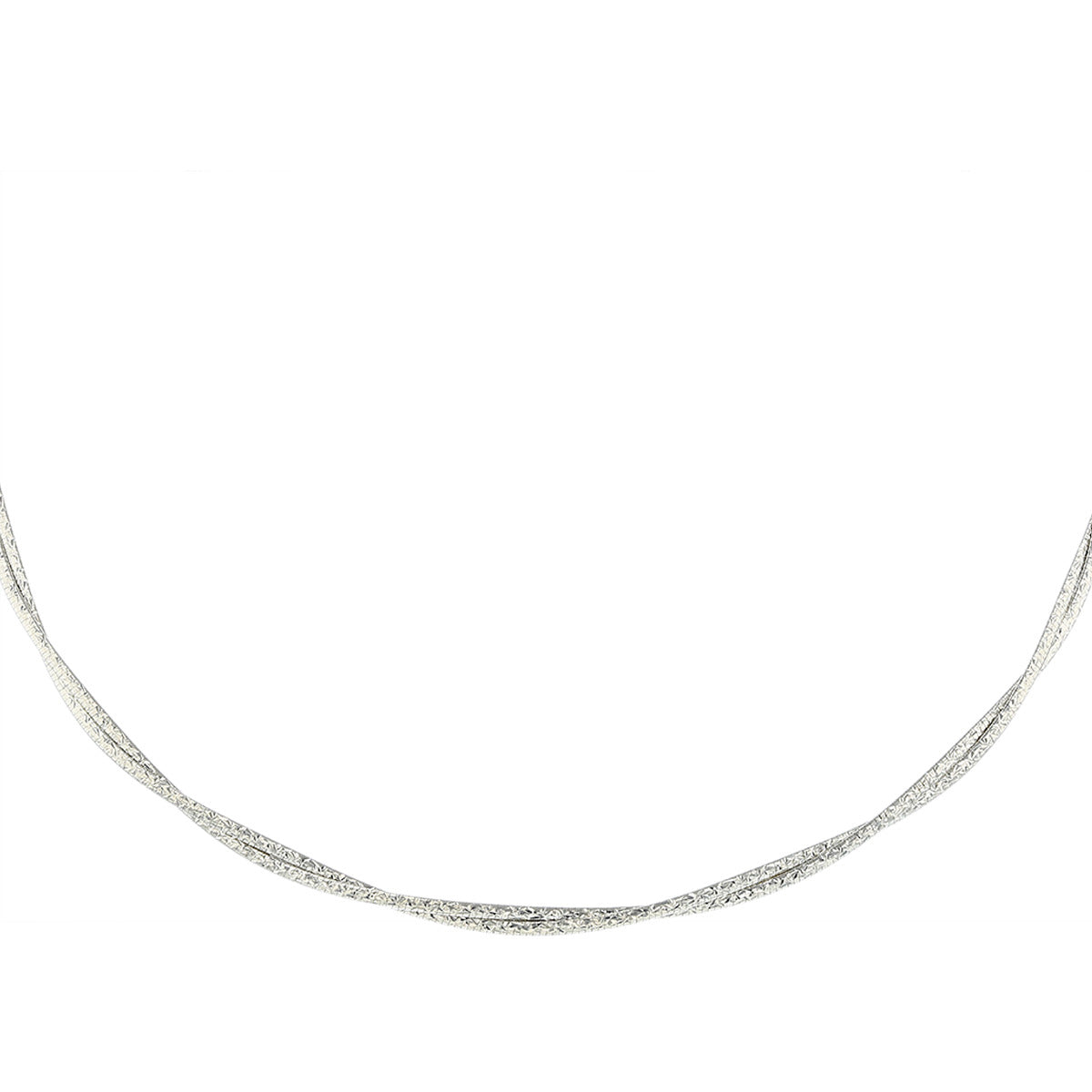 Sterling Silver Omega Chain - 20