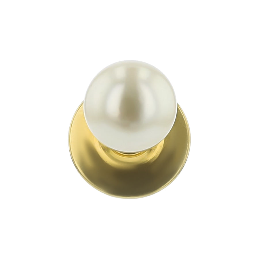 14K Yellow Gold Akoya Pearl Tie Tac