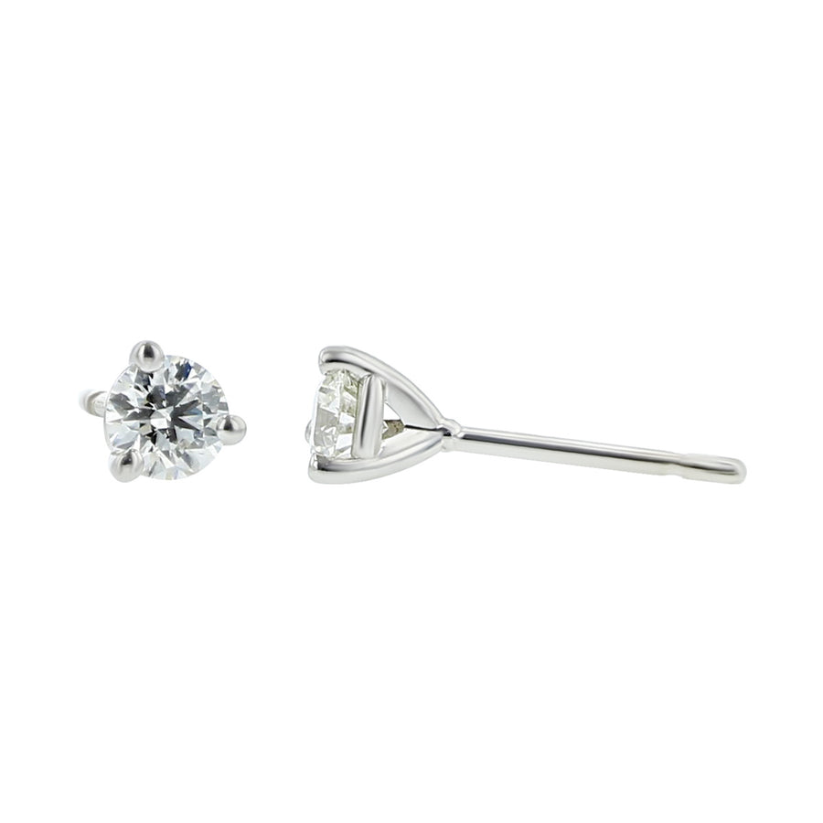 Hearts on Fire Brilliant Diamond Stud Earrings