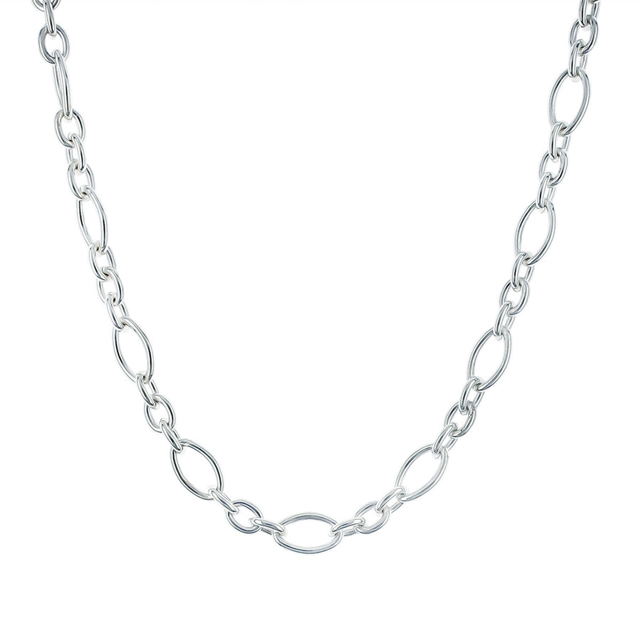 Slane Sterling Silver Oval Link 16-Inch Necklace