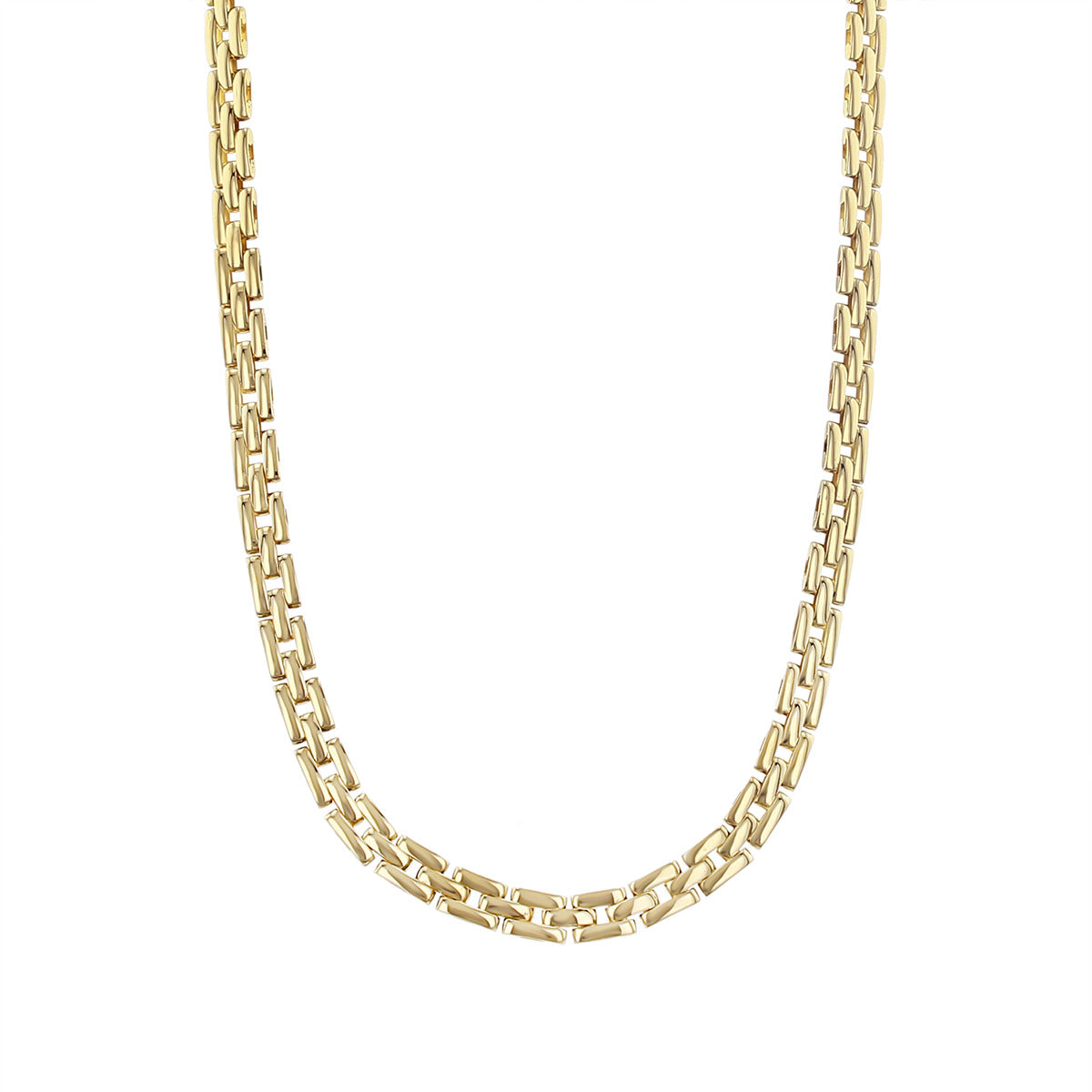 18k gold deals chain link necklace