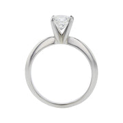14K Gold Brilliant Diamond Solitaire Engagement Ring