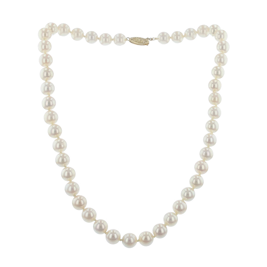 16-Inch Cultured Pearl Strand Necklace