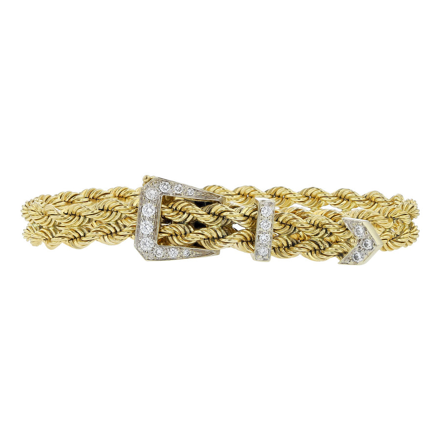 Diamond buckle bracelet Clearance