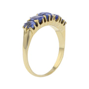 Victorian 2.00-carat Sapphire Ring in 15K Yellow Gold
