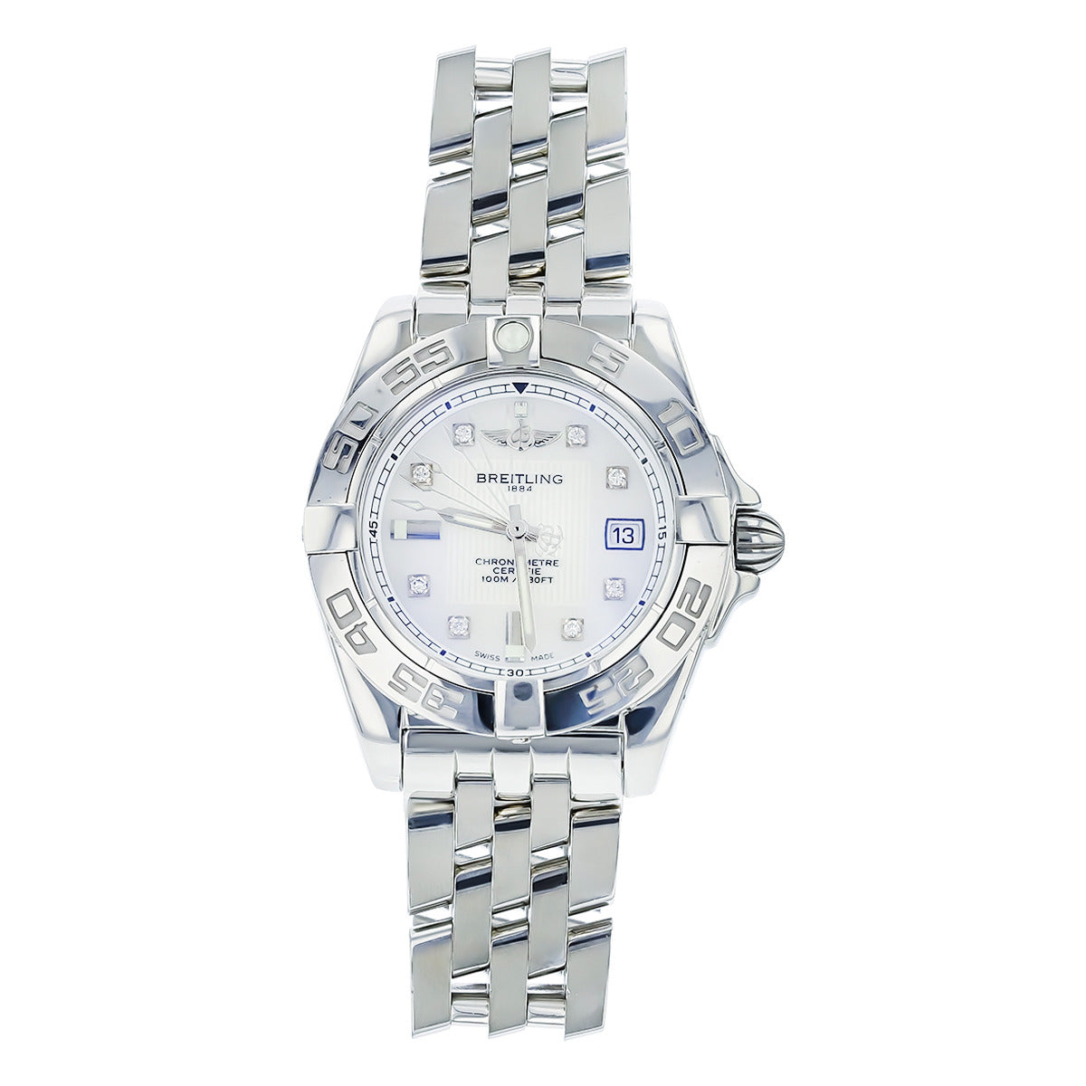 Breitling galactic 32 outlet diamond ladies watch