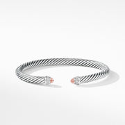Cable Classics Bracelet with Morganite and Diamonds