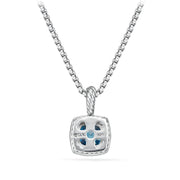 Pendant Necklace with Hampton Blue Topaz and Diamonds