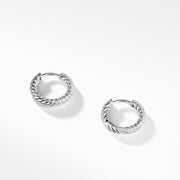 Petite Pave Earrings with Diamonds