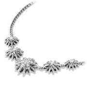 Starburst Five-Station Necklace with Diamonds