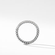 Petite Pave Ring with Diamonds