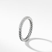 Petite Pave Ring with Diamonds