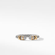 Petite Helena Ring with 18K Yellow Gold and Diamonds