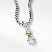 Medium Cable Amulet Grabber with 18K Yellow Gold