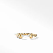 Renaissance Color Ring in 18K Yellow Gold with Pearls and Diamonds