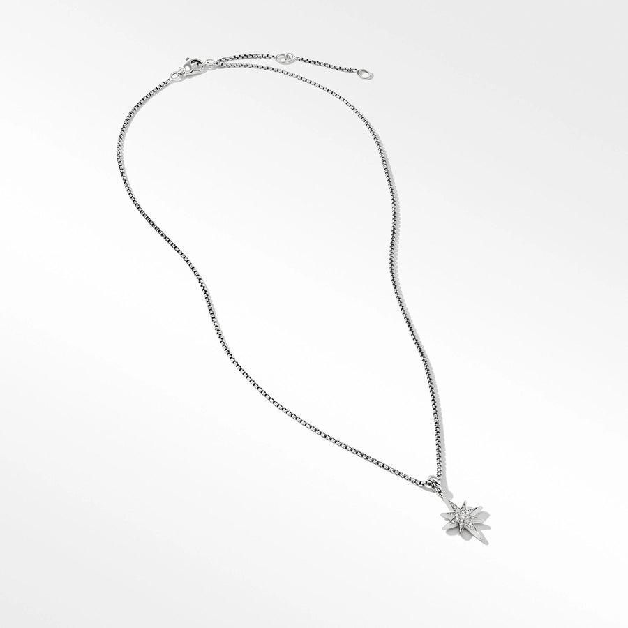 Cable Collectibles North Star Necklace with Pave Diamonds