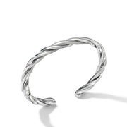 Narrow Twisted Cable Cuff Bracelet