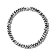Curb Chain Bracelet in Sterling Silver