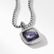 Pendant with Lavender Amethyst and Diamonds