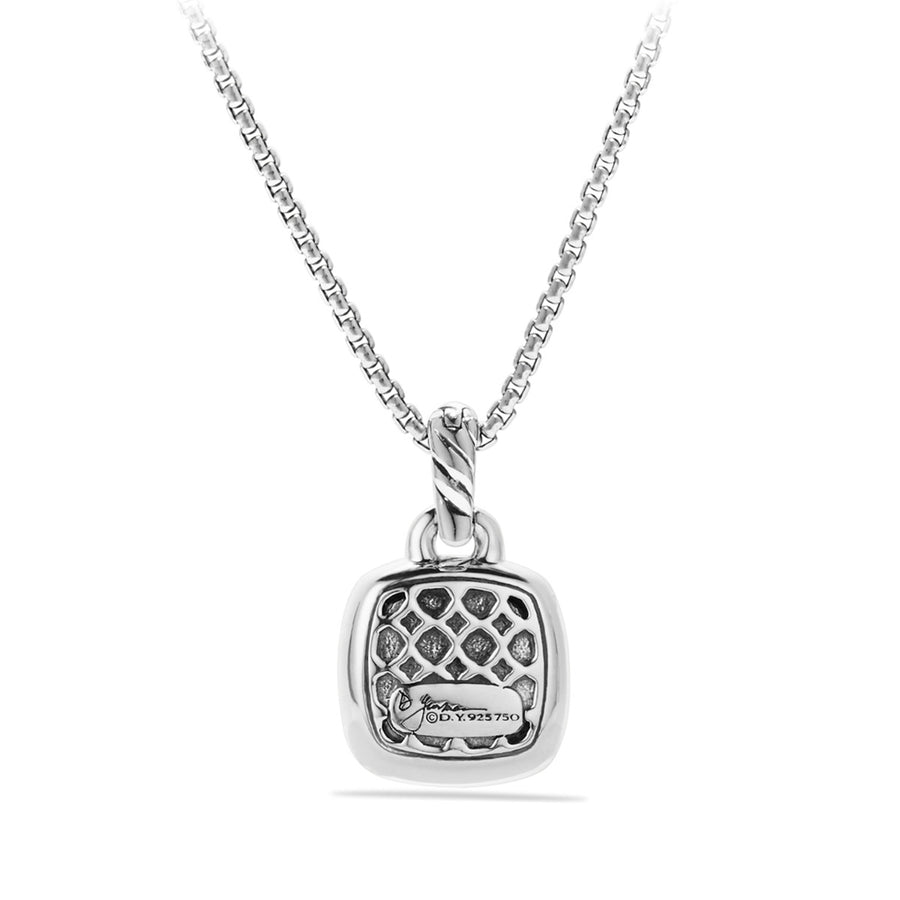 Pendant with Garnet and Diamonds with 18K Gold