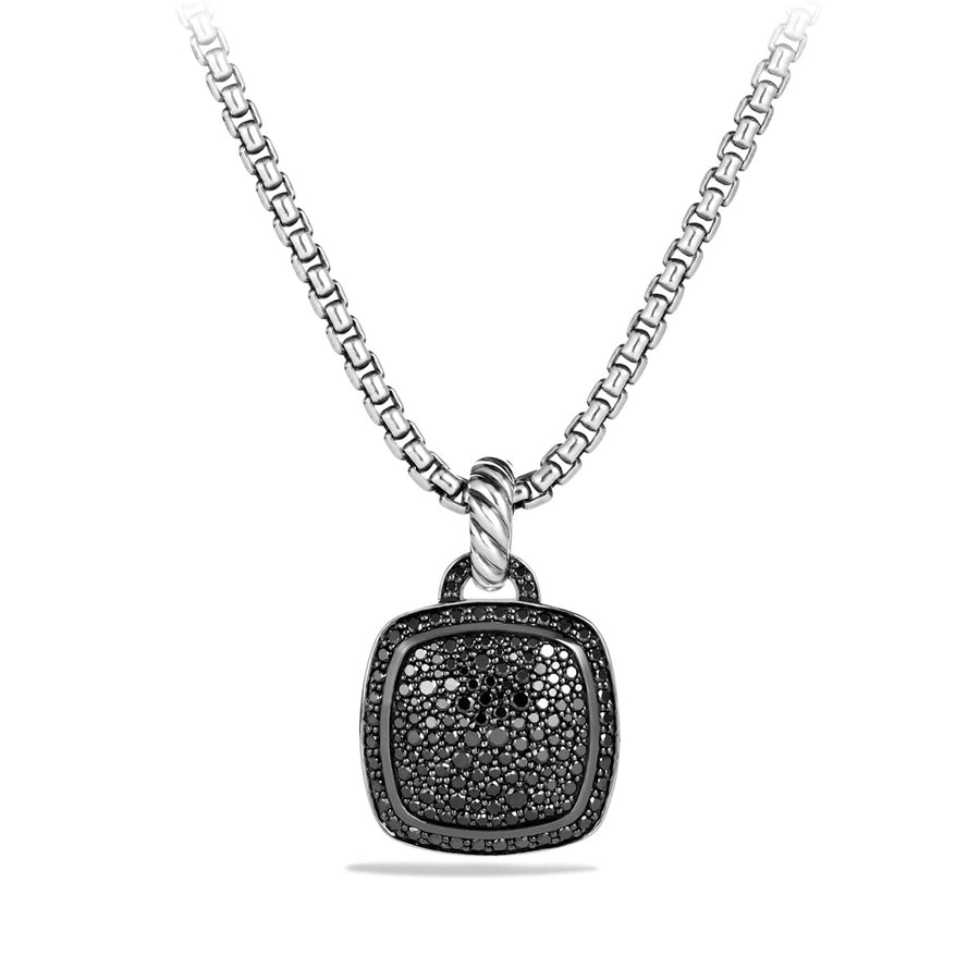 Pendant with Black Diamonds, 14mm