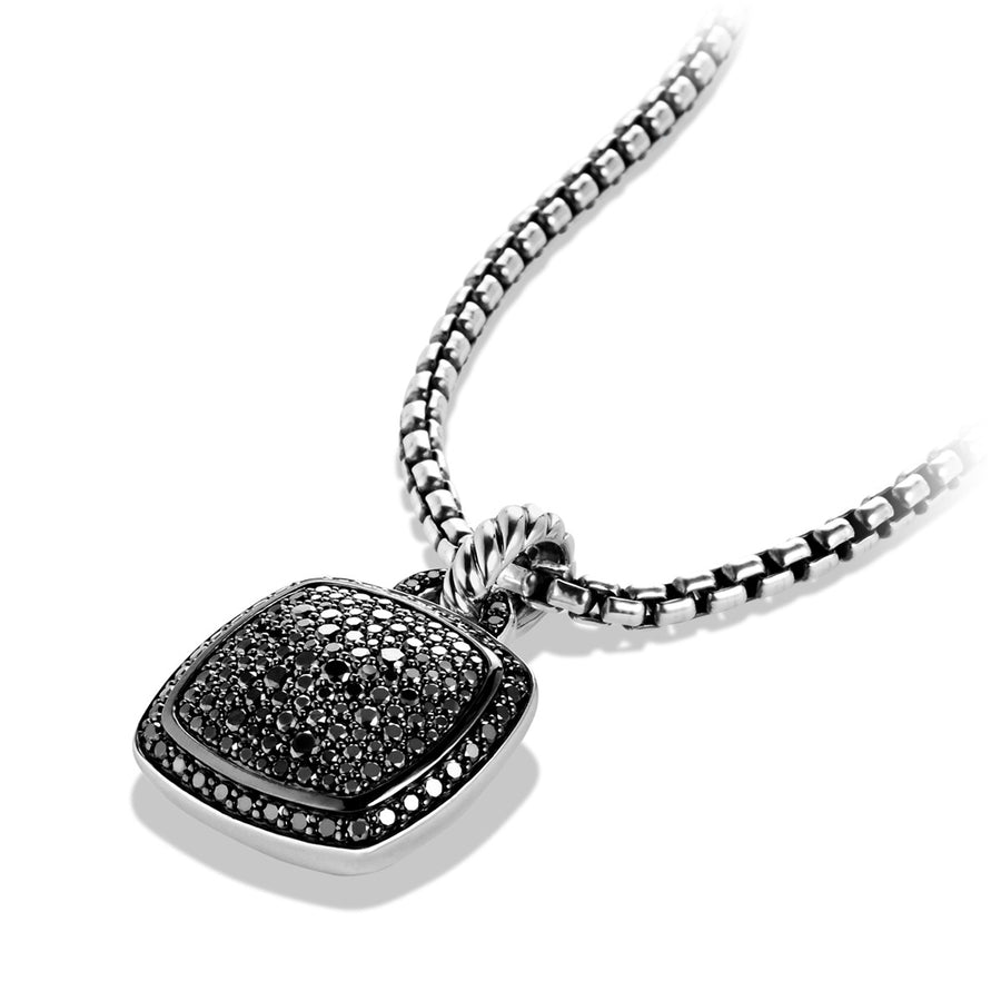 Pendant with Black Diamonds, 14mm