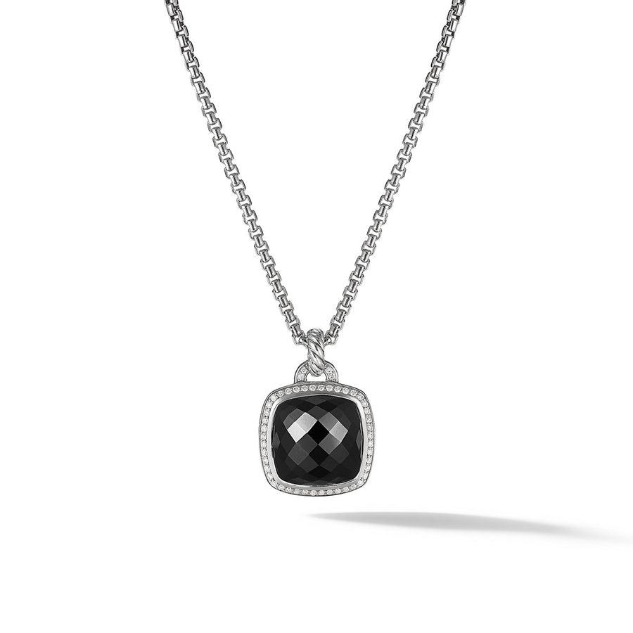 Pendant with Black Onyx and Diamonds