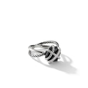 Ring with Black Onyx and Diamonds