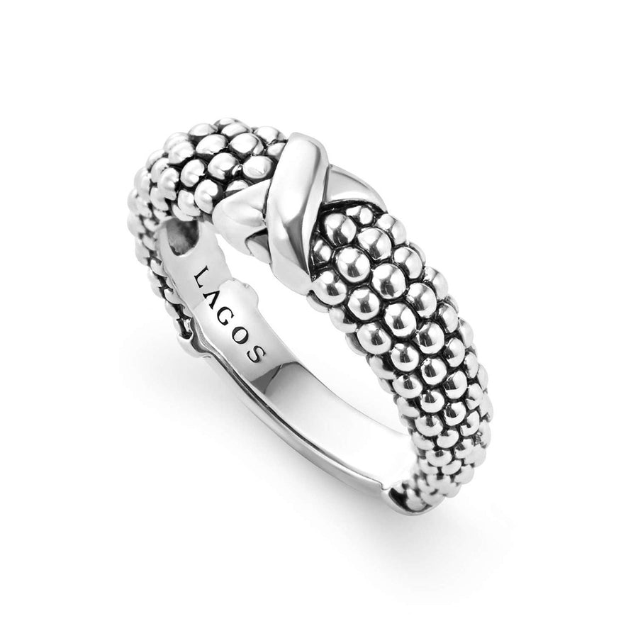 Beaded X Ring