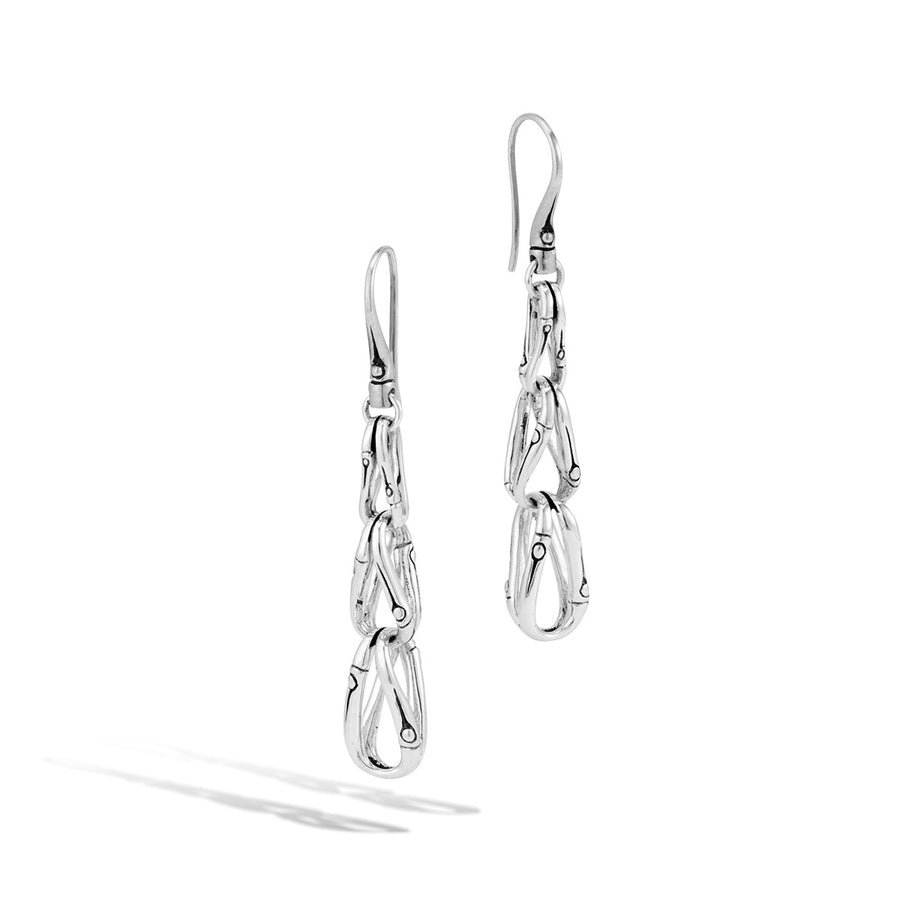 Bamboo Collection Linear Drop Earring