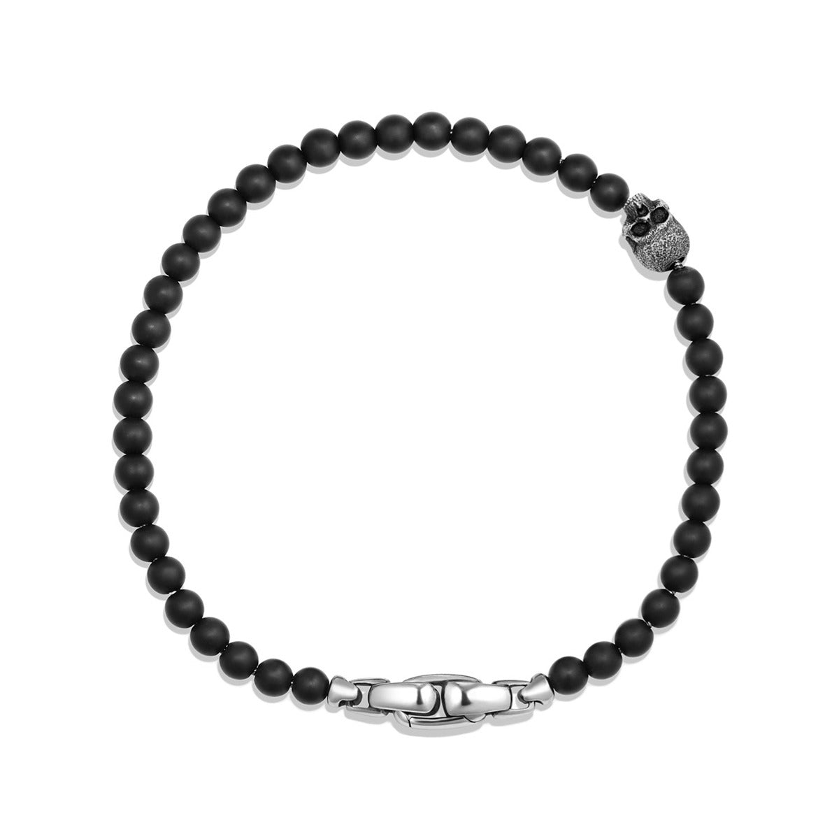 Men's Spiritual Beaded Skull Bracelet online