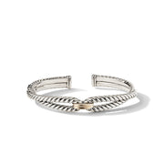 Cable Loop Bracelet with 18K Gold