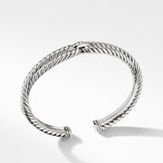 Cable Loop Bracelet with Diamonds