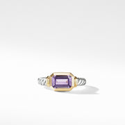 Novella Ring with Amethyst and 18K Yellow Gold