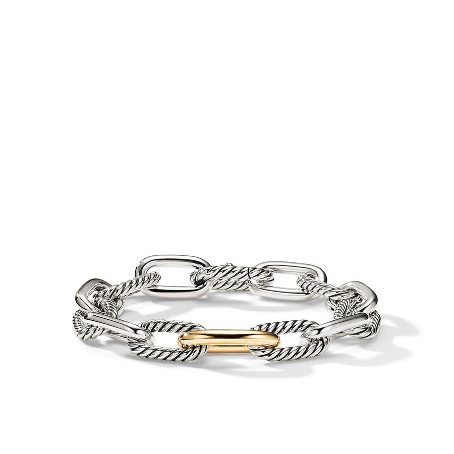 DY Madison Medium Bracelet with 18K Gold