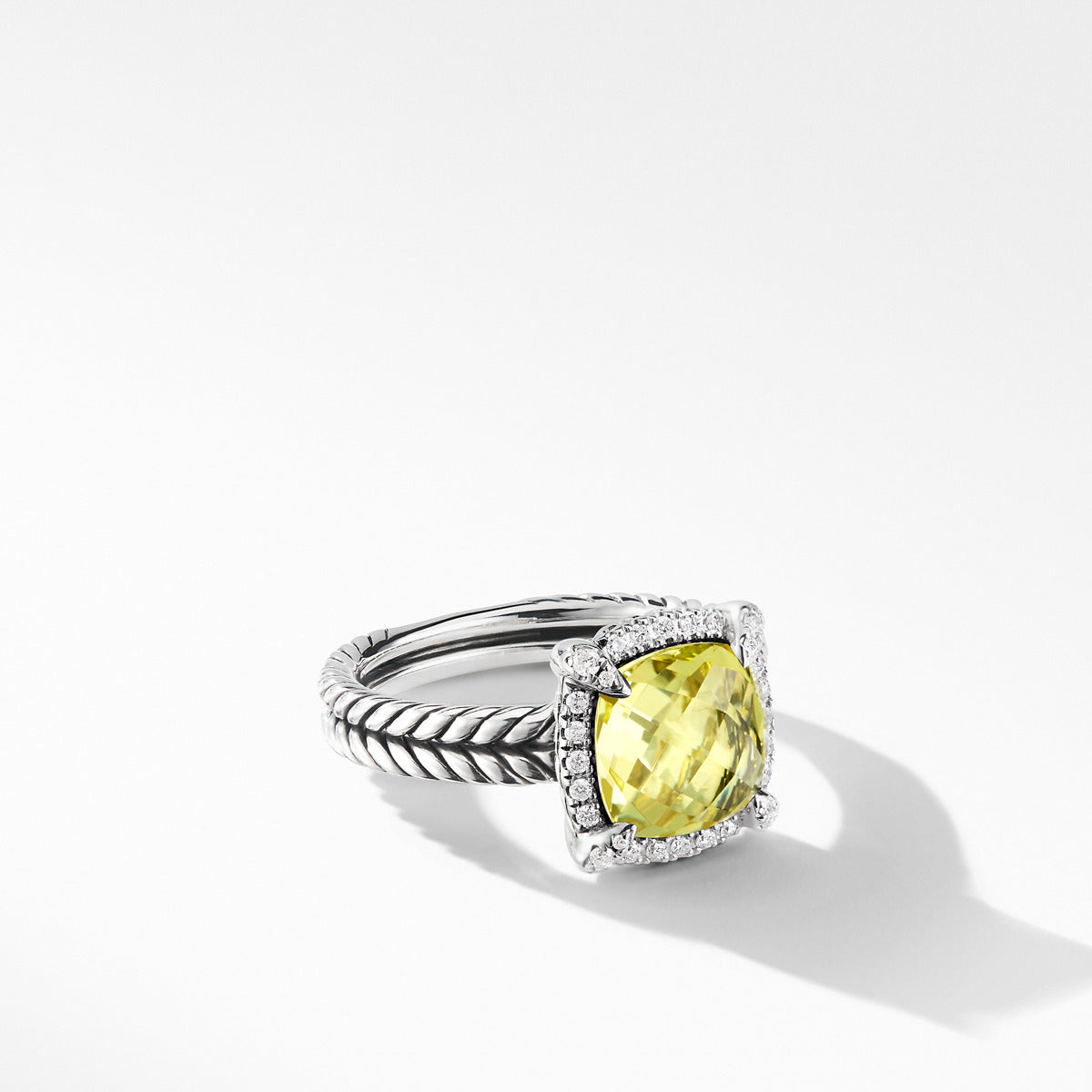 Chatelaine pave on sale bezel ring