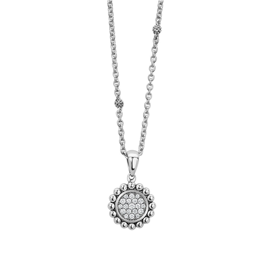 Caviar Spark Diamond Pendant Necklace